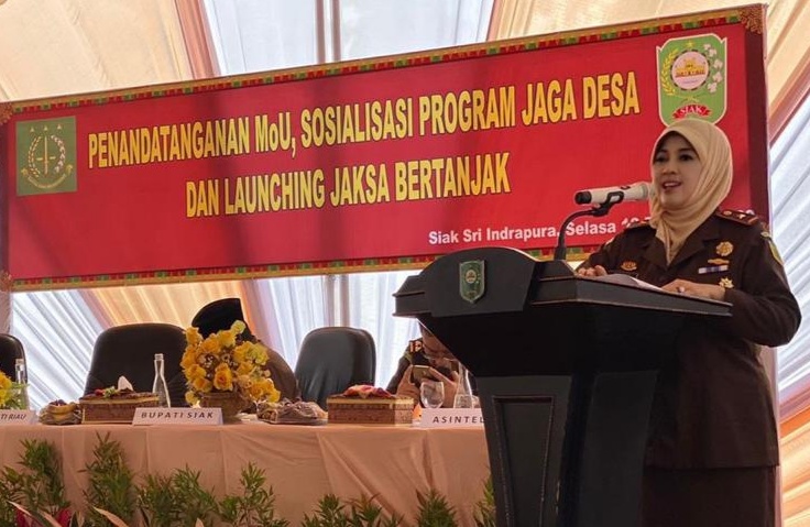 Kajati Riau Luncurkan 'Jaksa Bertanjak' 1
