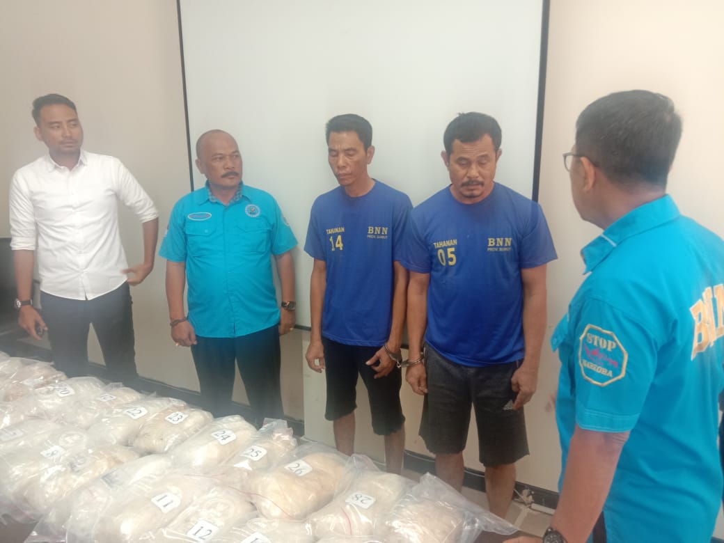 Disembunyikan di Tangki Minyak, Sabu-sabu 28 Kg Gagal Beredar 1