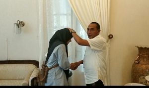 Usai di Karantina, Mahasiswi Wuhan Pulang ke Medan 8
