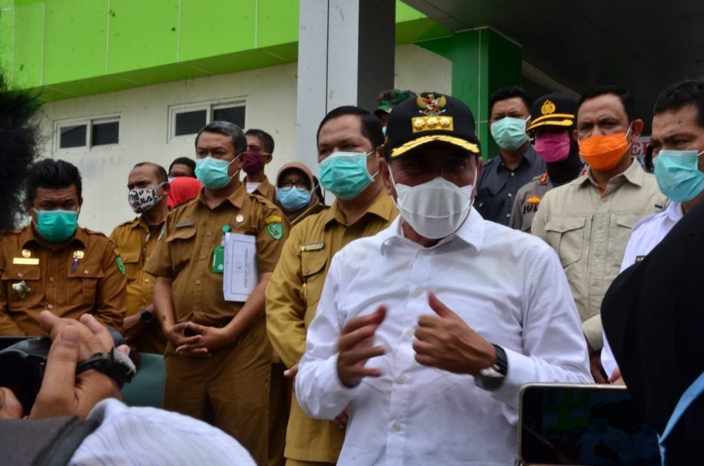 Terkait Covid-19, Gubsu Tinjau RSUD Padangsidimpuan  13