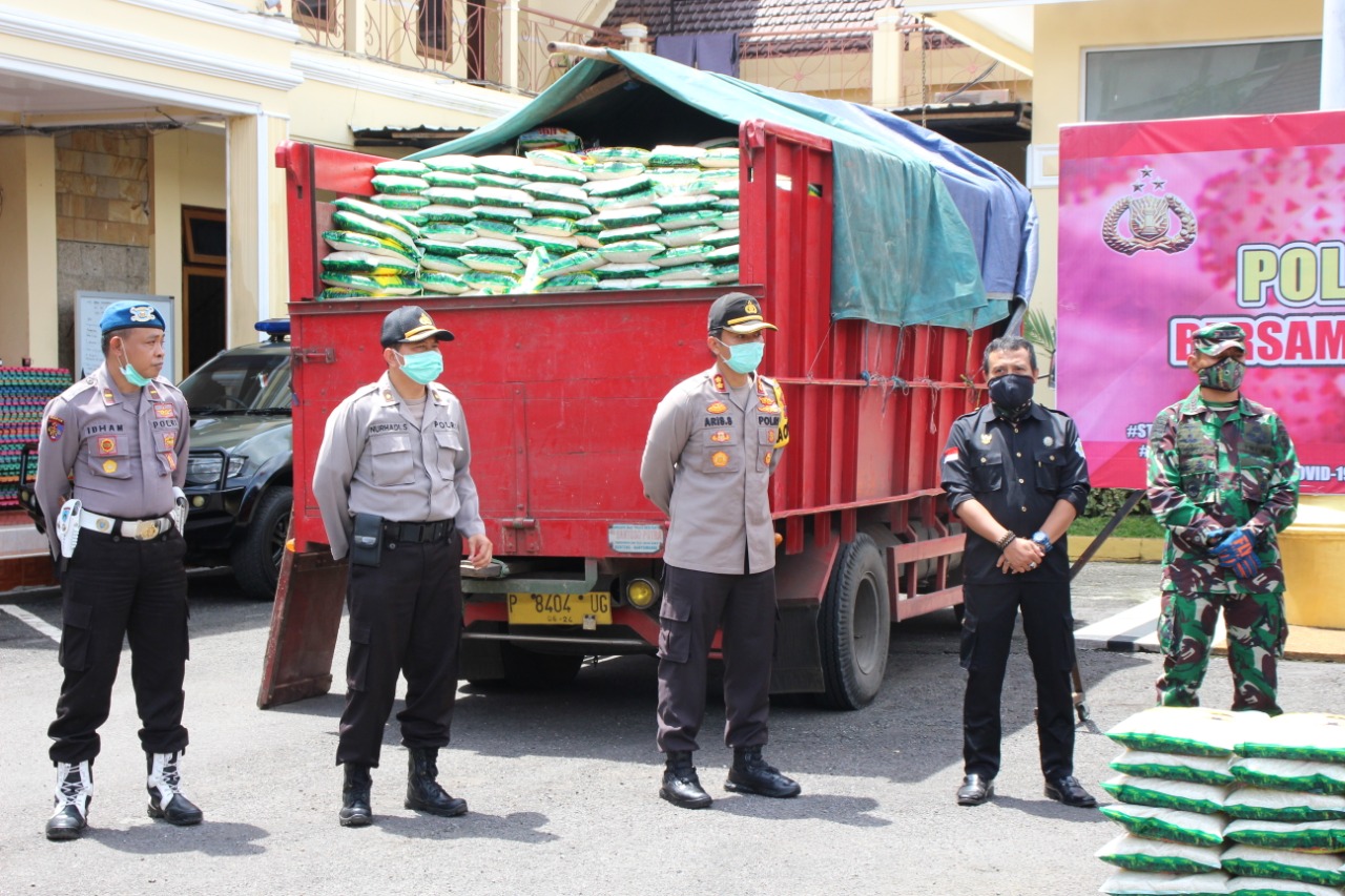 Polres Jember Perduli Corona 1