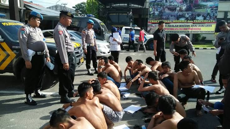 Hendak Bikin Keributan saat PSBB, 5 Pelajar Ditangkap Polisi 9