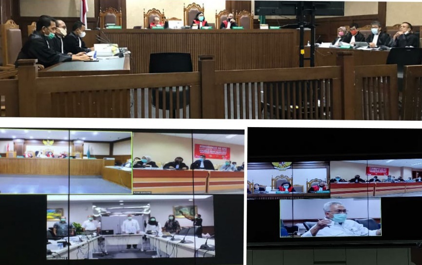 Sidang Kondensat Digelar Online 8