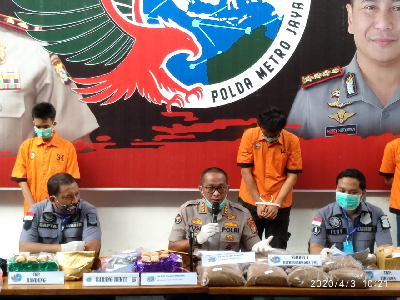 Polisi Ungkap Bisnis Tembakau Gorila dengan Jaringan Medsos dan Bitcoin 1