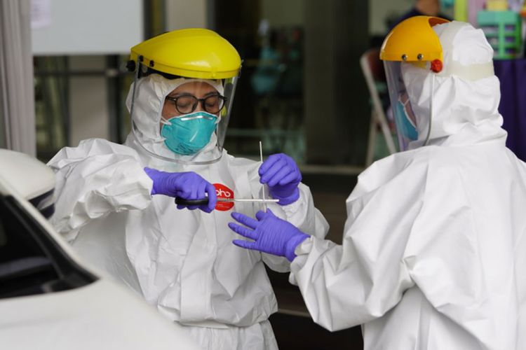 Keluar Masuk Kota Bekasi Dites Covid-19 10