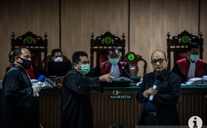 Ini Pengakuan Saksi Kasus Penyiraman Novel 9