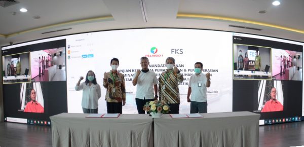 Pelindo 1 dan FKS Solusi Logistik Tandatangani Kerjasama Pengoperasian Terminal Curah Kering di Pelabuhan Belawan 18