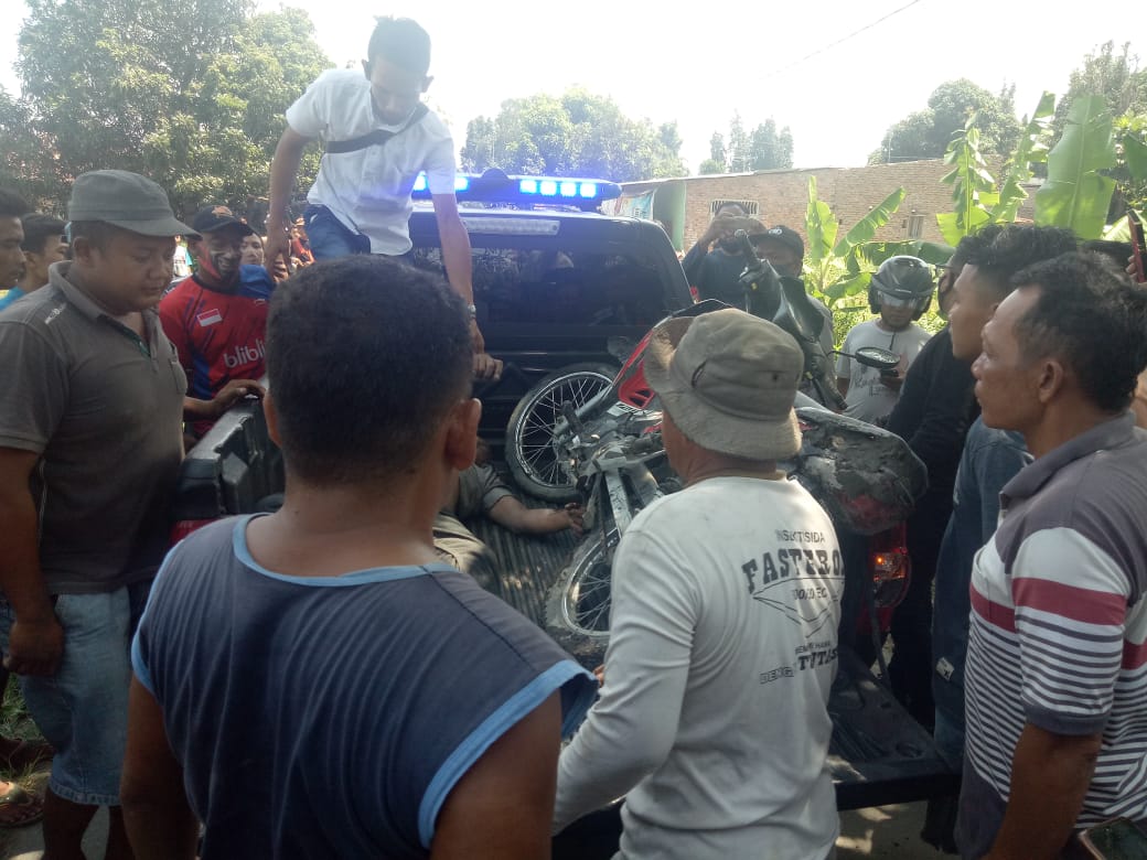 Diduga Panik Dikejar Warga, Pencuri Motor Tewas di Dalam Parit 1