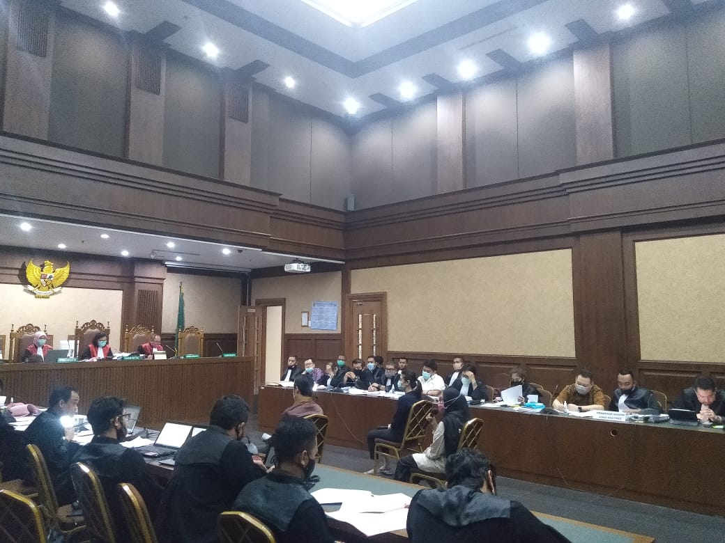 IMG-20200730-WA0062 Saksi Marah Dijadikan Sekretaris Terdakwa Jiwasraya 1