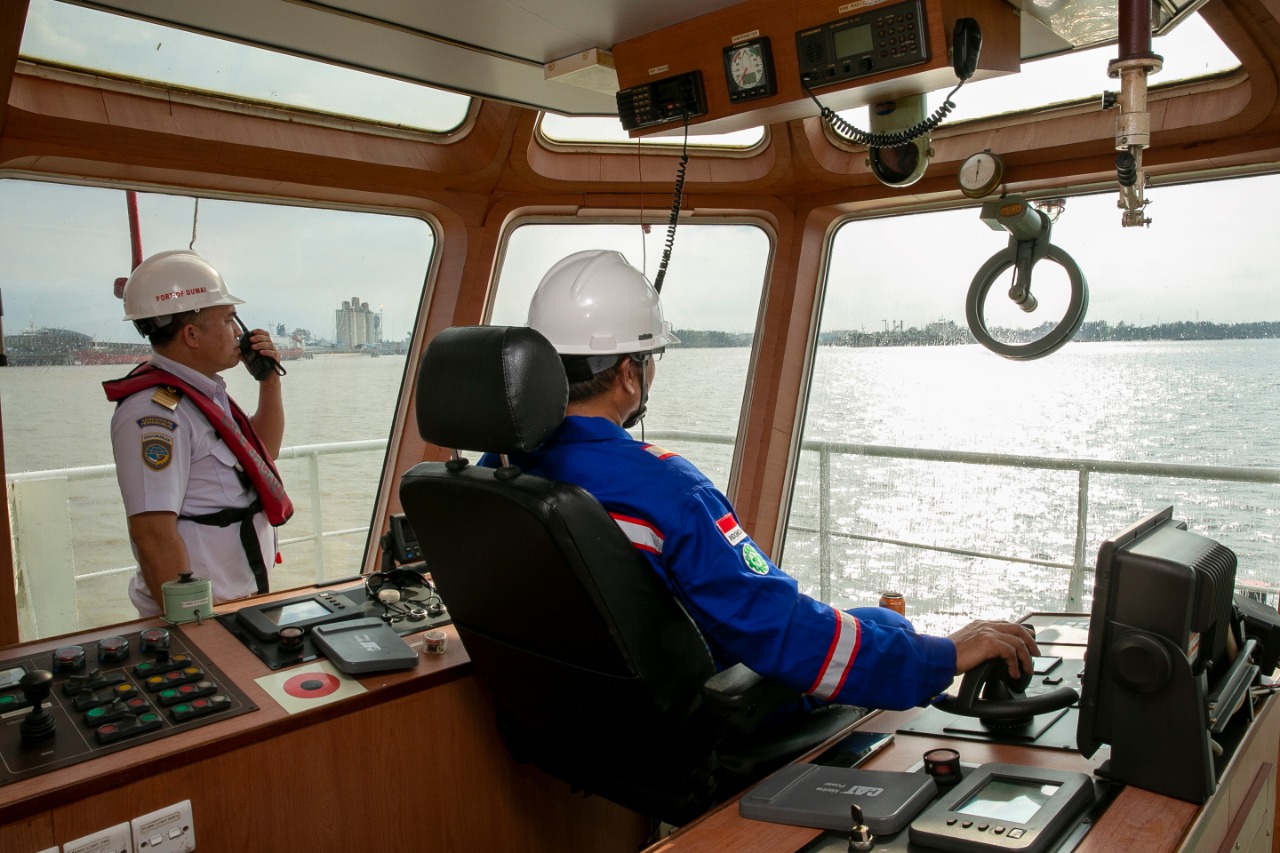 Tingkatkan Kinerja, Pelindo 1 Dumai Perluas Pasar Marine Services 1