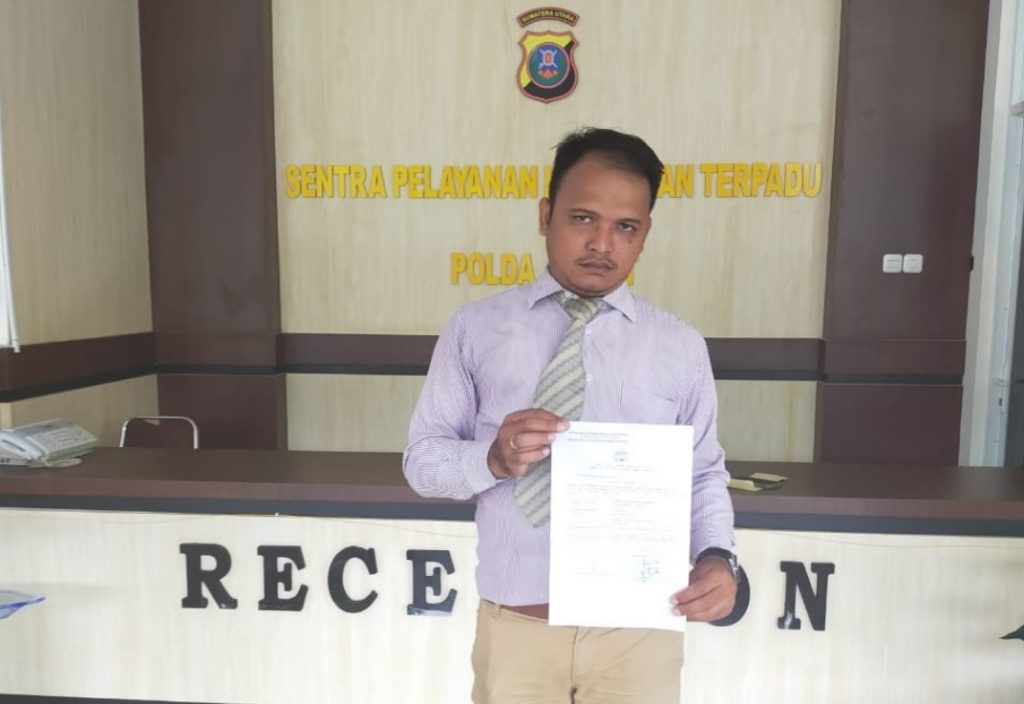 Oknum Anggota DPRD Humbahas dari PSI Dilaporkan ke Poldasu 10