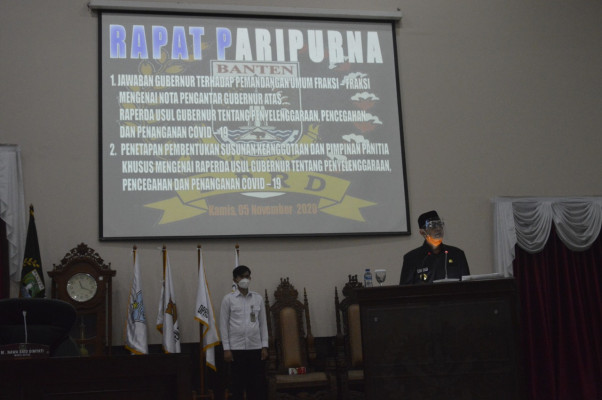 Gubernur Banten: Perda Mengenai Covid-19 Tetap Diperlukan Meskipun Sudah Dilakukan Vaksin 13