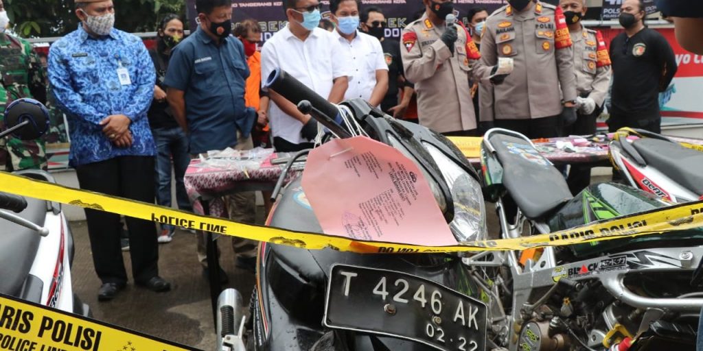 Polsek Cipondoh Ungkap Sindikat Curanmor Antar Provinsi 10