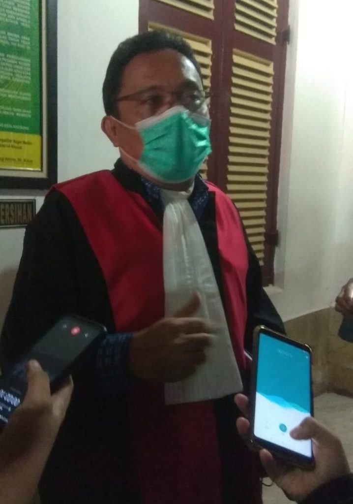 Mian Munthe Ketua Majelis Hakim Sidang Suap Bupati Labura 12