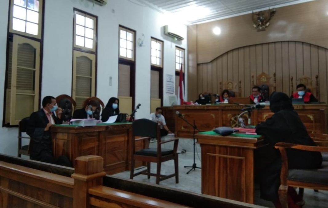 IMG-20210126-WA0080 3 Kali Antar Sabu ke Tahanan, Oknum Polisi Polrestabes Medan Dituntut 8, 5 Tahun Penjara 1