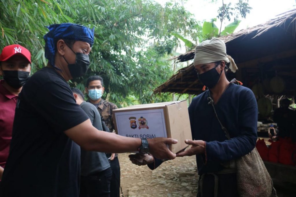 Kapolda Banten Sowan ke Sesepuh Adat Baduy 11