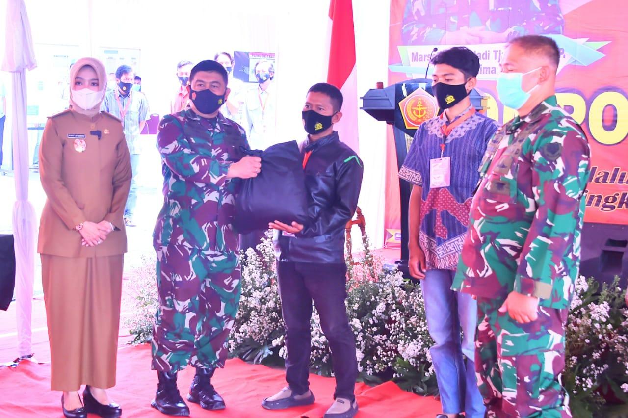 Aster TNI-1 Di Masa Pandemi Covid-19, Aster Panglima TNI Pantau 'Penyerbuan' Desa Sedong Lor 1