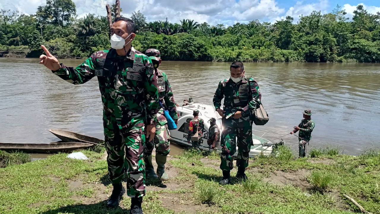 IMG-20210325-WA0058 Tim Wasev Mabes TNI AD Tinjau Lokasi TMMD Ke-110 Kodim Boven Digoel di Distrik Kawagit 1