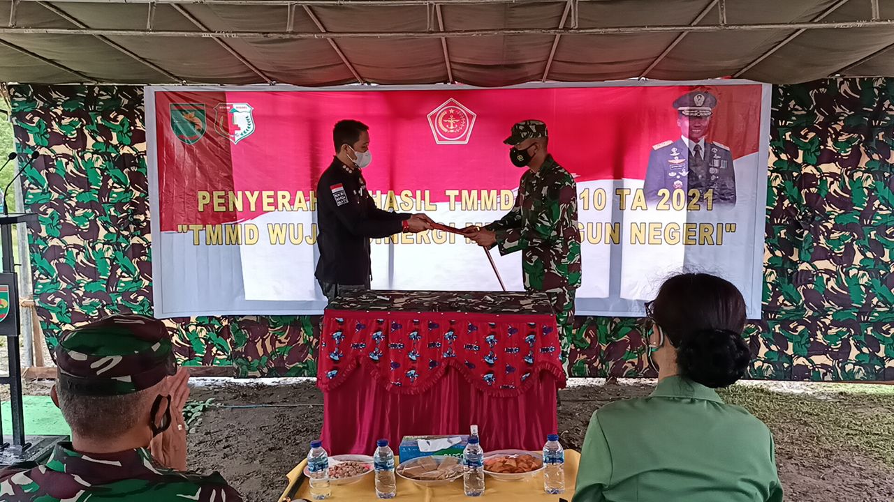 IMG-20210331-WA0089 Pangdam XVII/Cenderawasih Tutup TMMD ke-110 Kodim Boven Digoel 1
