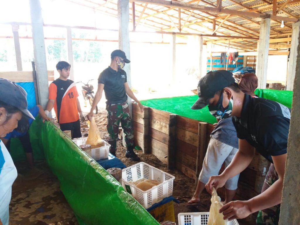 Pererat Silaturahmi, Satgas Pamtas RI-Malaysia Bantu Masyarakat Panen Ubur-Ubur 12