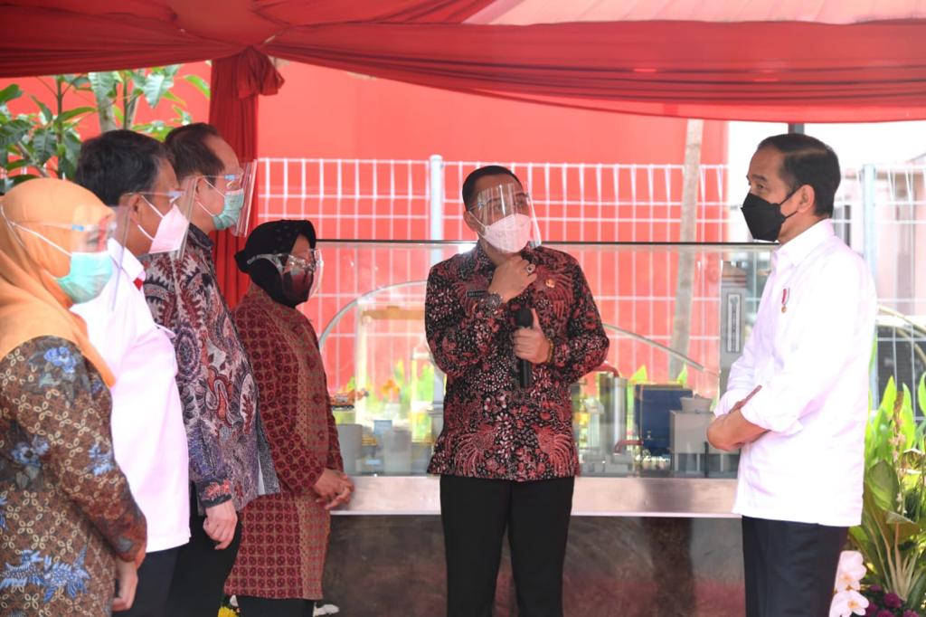 Resmikan PSEL TPA Benowo, Jokowi : Mimpi Saya Sejak Walikota Solo 9