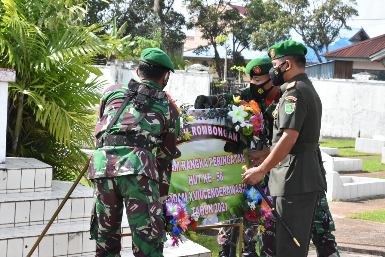 IMG-20210517-WA0048 HUT Ke-58 Kodam XVII/Cenderawasih, Korem 174 Merauke Ziarah ke Makam Pahlawan 1