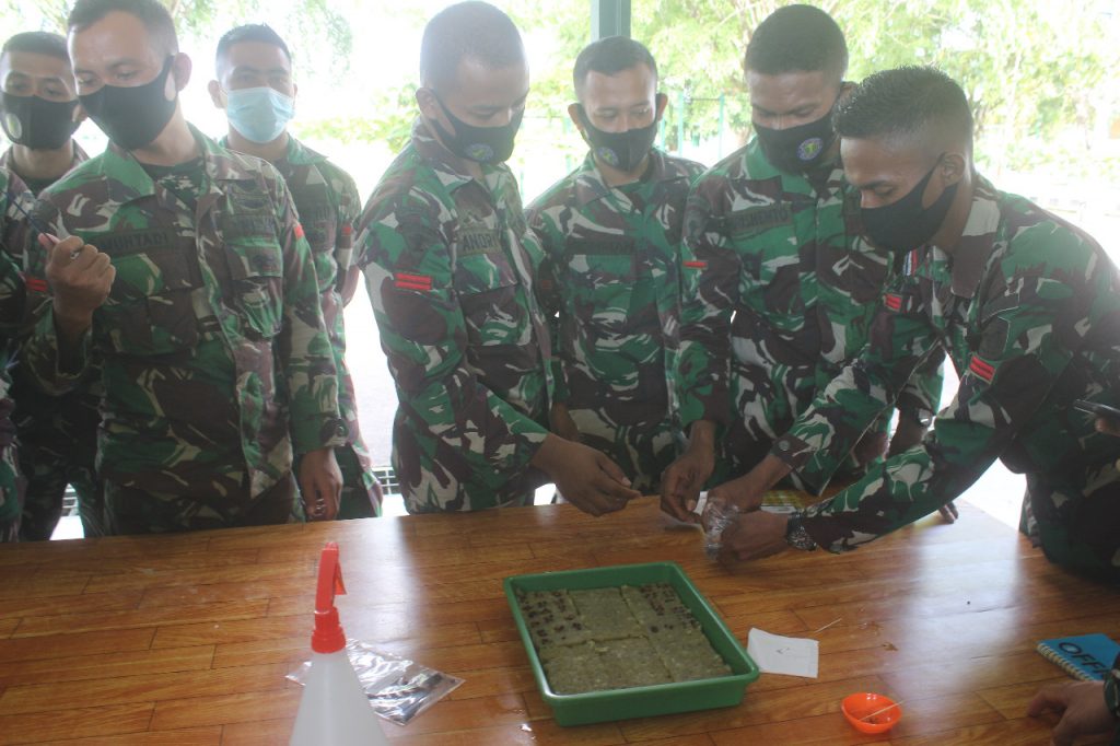 Prajurit Gardatama Yudha Pelatihan Budidaya Tanaman Hidroponik 8