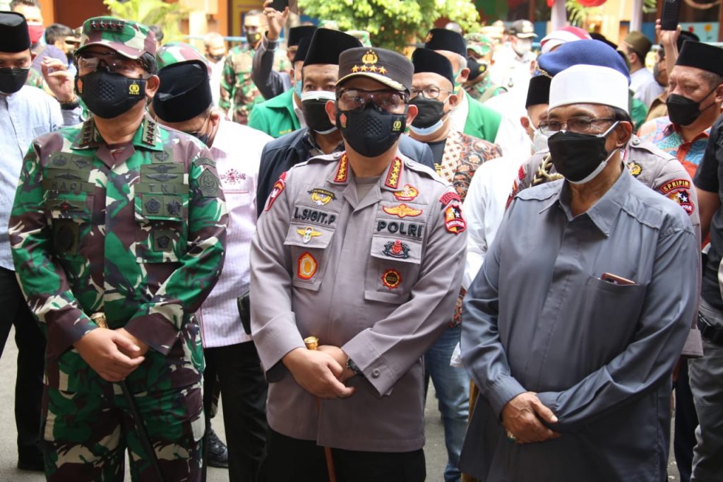 Kapolri, Panglima TNI dan Ketua PBNU Bertemu, Ini yang Dilakukan  13