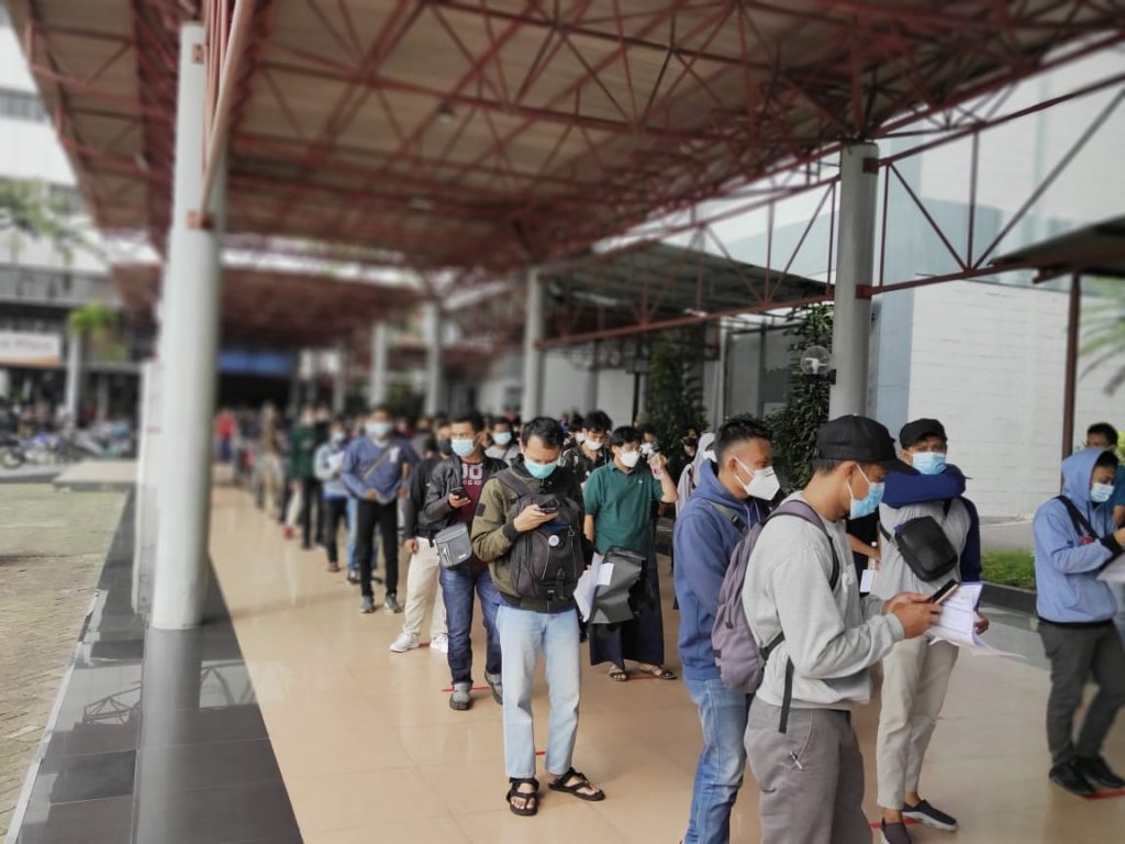 Hadapi Ribuan Peserta, Begini Cara TNI dan Walubi Adakan Vaksinasi di Kemayoran 10