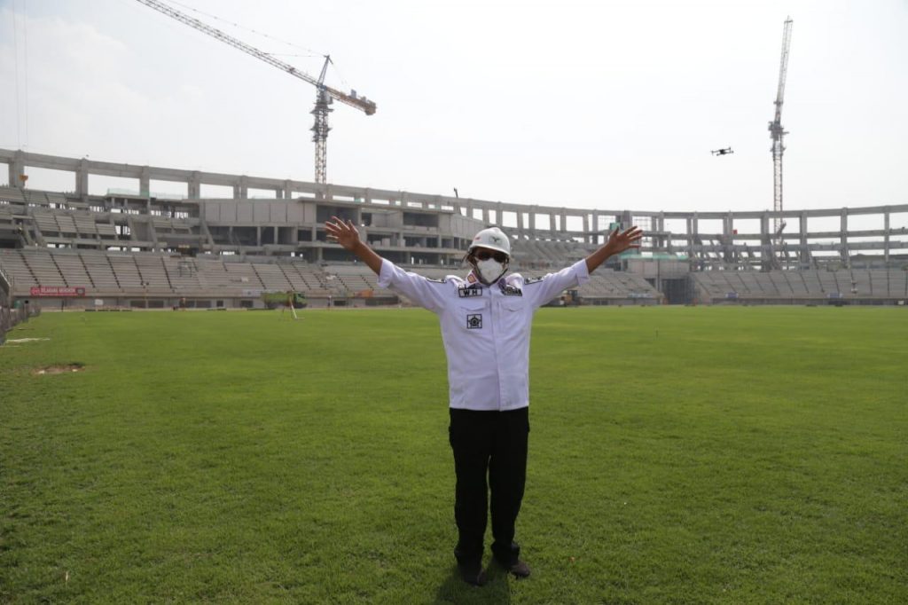 Gubernur WH Optimis Pembangunan Stadion Banten Selesai Desember 2021 8