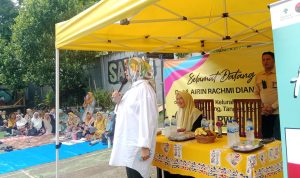 Airin Janji BPJS Gratis Kepada Warga Pondok Cabe 8