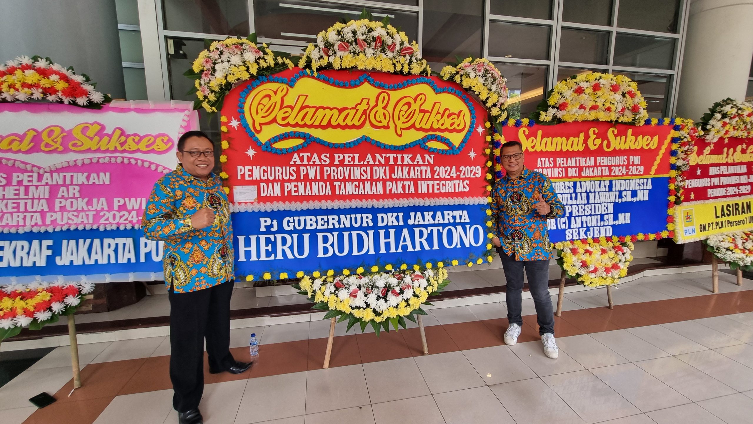 Pelantikan Pengurus PWI Jaya Diramaikan Ucapan Selamat Pj Gubernur DKI Jakarta, Rano Karno, PLN, Hingga Jenderal Bintang Tiga 2