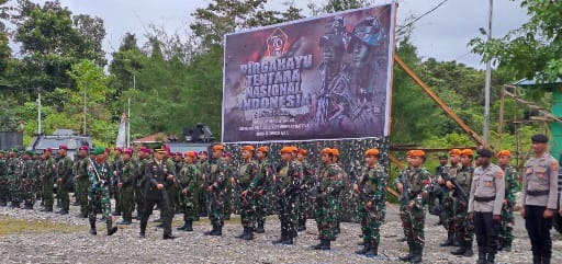 Kodim Yahukimo Rayakan HUT Ke-79 TNI Bersama Forkopimda dan Masyarakat 2