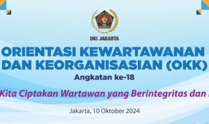 PWI Jaya Gelar OKK Angkatan ke-18 di Markas 10