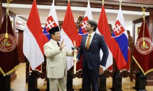 Menhan Prabowo Terima Kunjungan Kehormatan Menhan Slovakia 10