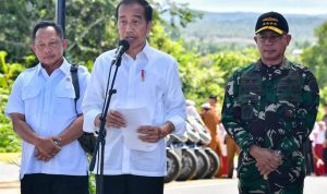 Panglima TNI Dampingi Presiden Resmikan Jalan Daerah di Aceh Besar 13