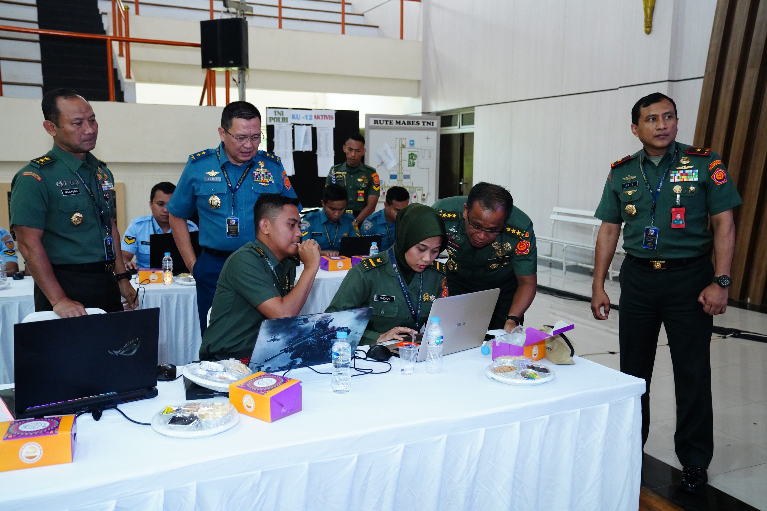 Irjen TNI Buka Perlombaan Cyber Strike dan Cyber Awareness Forum 2