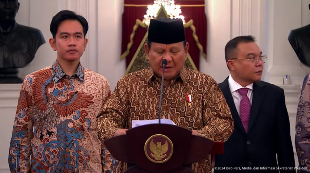Tanpa PDIP, Nasdem dan PKS, Ini Daftar Nama Wakil Menteri Prabowo Subianto 1
