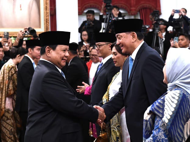 IMG-20241021-WA0025 Sjafrie Sjamsoeddin Dilantik Sebagai Menteri Pertahanan 1