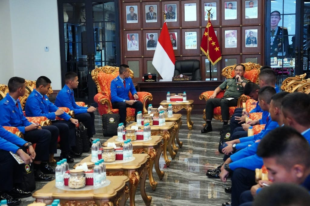 Panglima TNI Terima Audiensi Siswa-Siswi SMA Taruna Nusantara 2