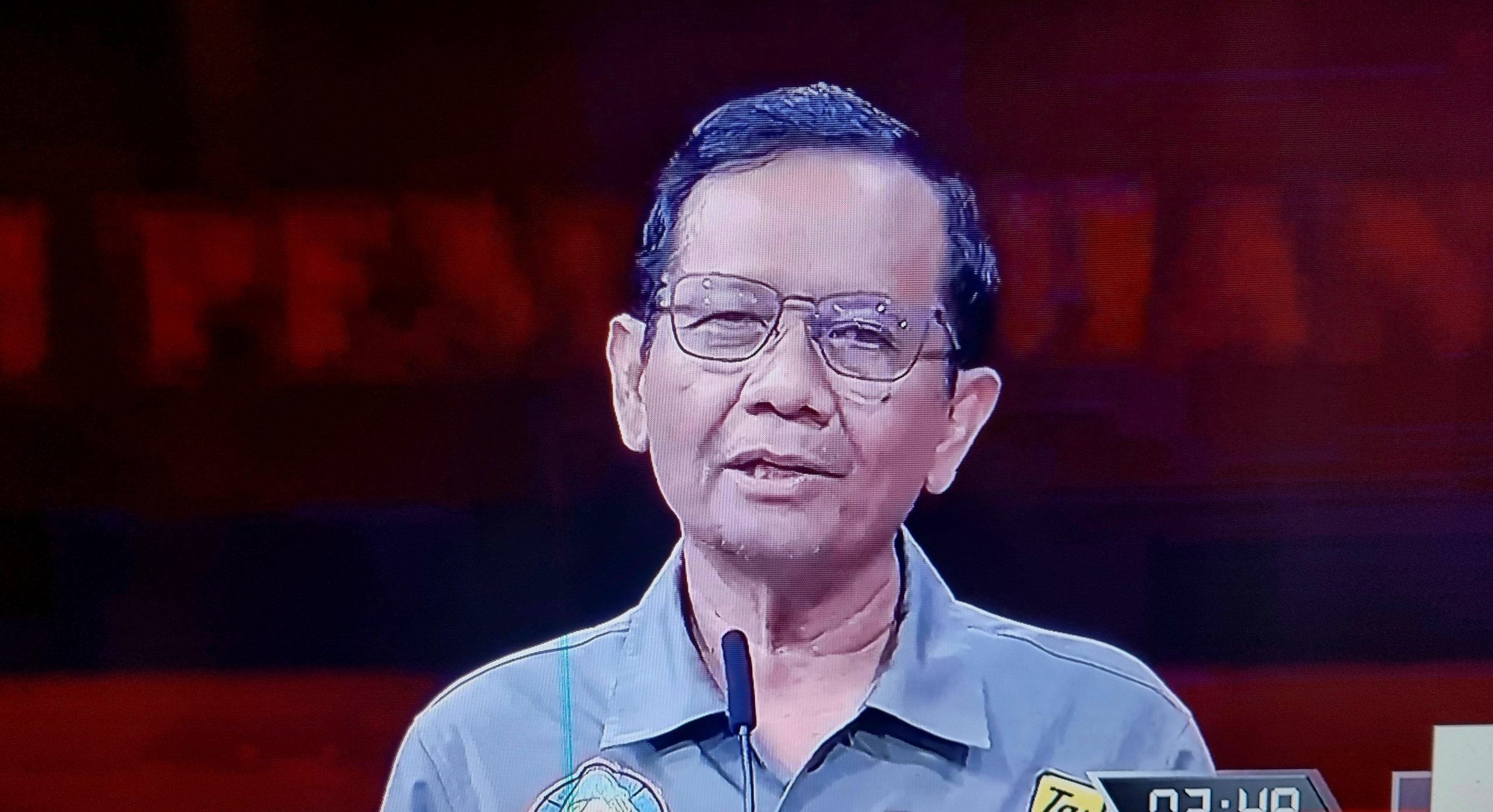 Mahfud MD Tolak Jawab Pertanyaan Receh  1