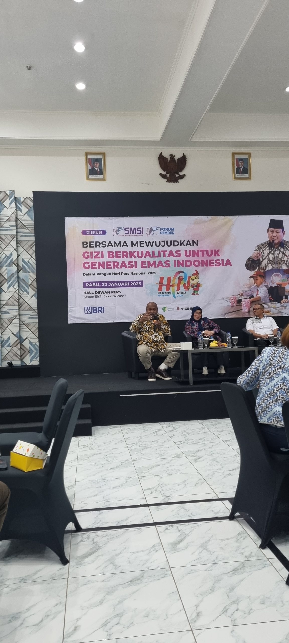 Jelang Hari Pers 2025, Forum Pemred SMSI Dukung Program Makan Bergizi Gratis Prabowo-Gibran Lewat Diskusi 2