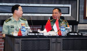 Panglima TNI Terima Kunjungan Kehormatan Kepala Staf Gabungan Angkatan Bersenjata RRT 10
