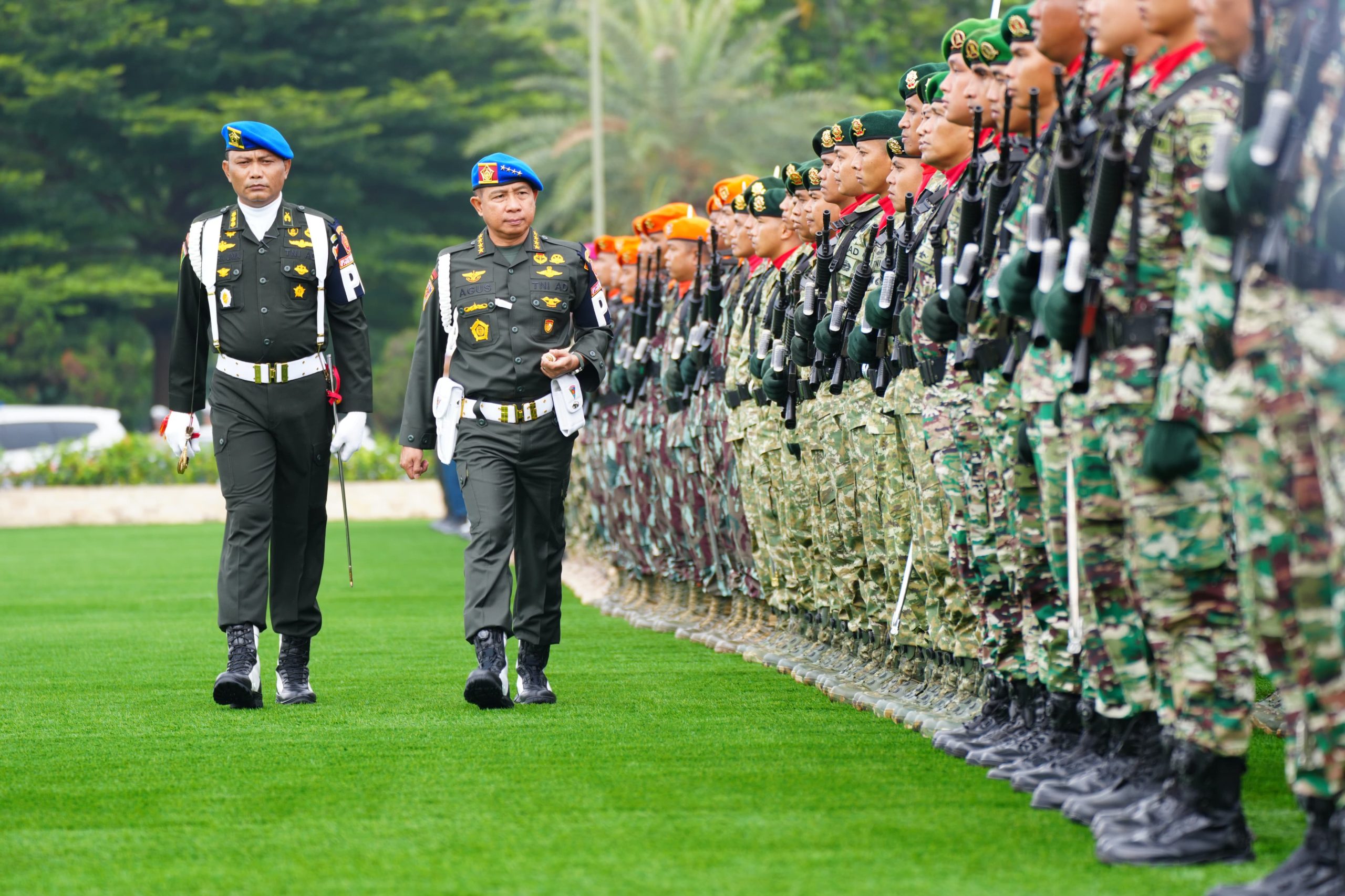 Panglima TNI Pimpin Upacara Gelar Operasi Gaktib dan Operasi Yustisi 1