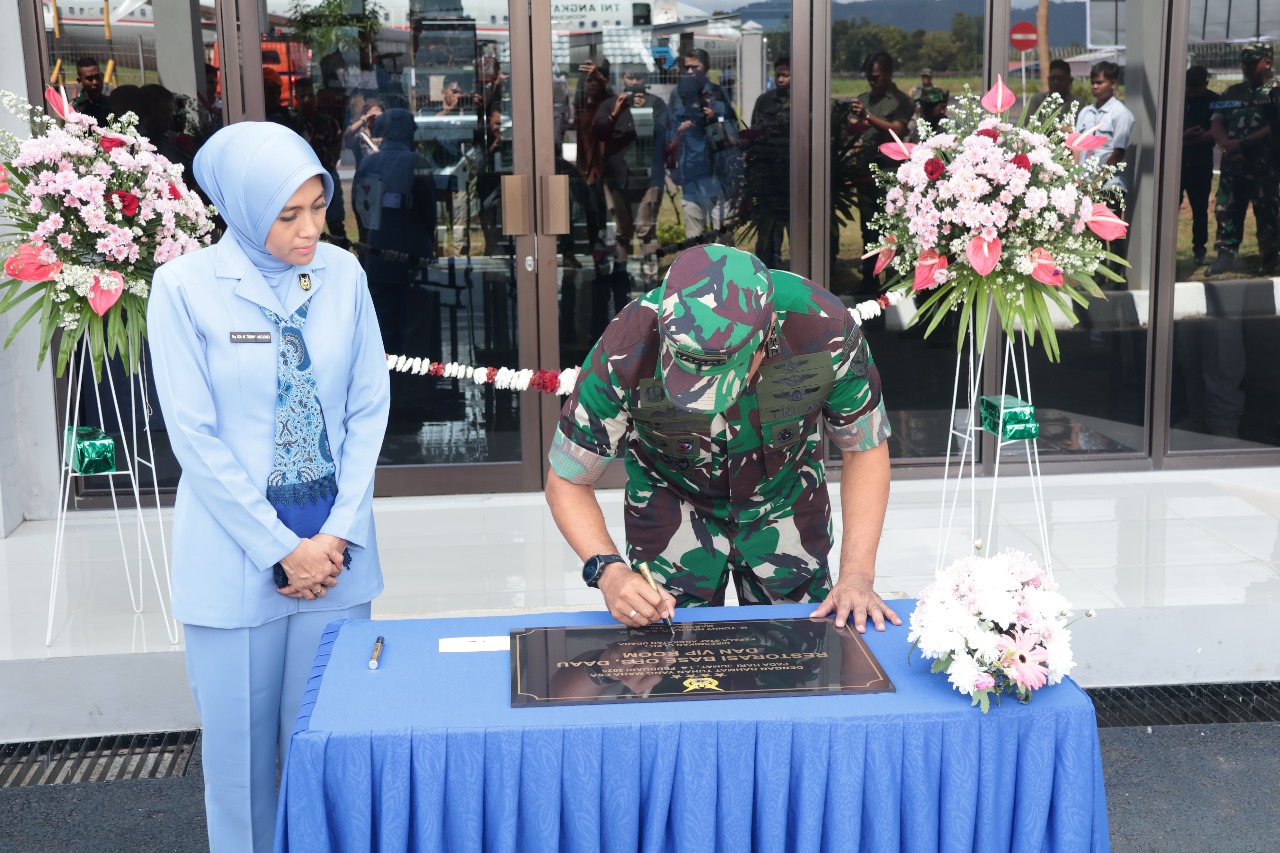 Optimalkan Operasional Satuan, Kasau Resmikan Baseops Barat Lanud Sam Ratulangi 1