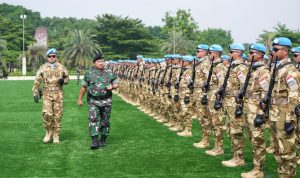 Panglima TNI: Saya Bangga Sambut Prajurit Usai Tugas Operasi 10