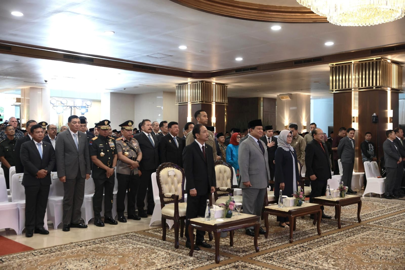 Panglima TNI Dampingi Presiden Hadiri Sidang Istimewa Mahkamah Agung 2