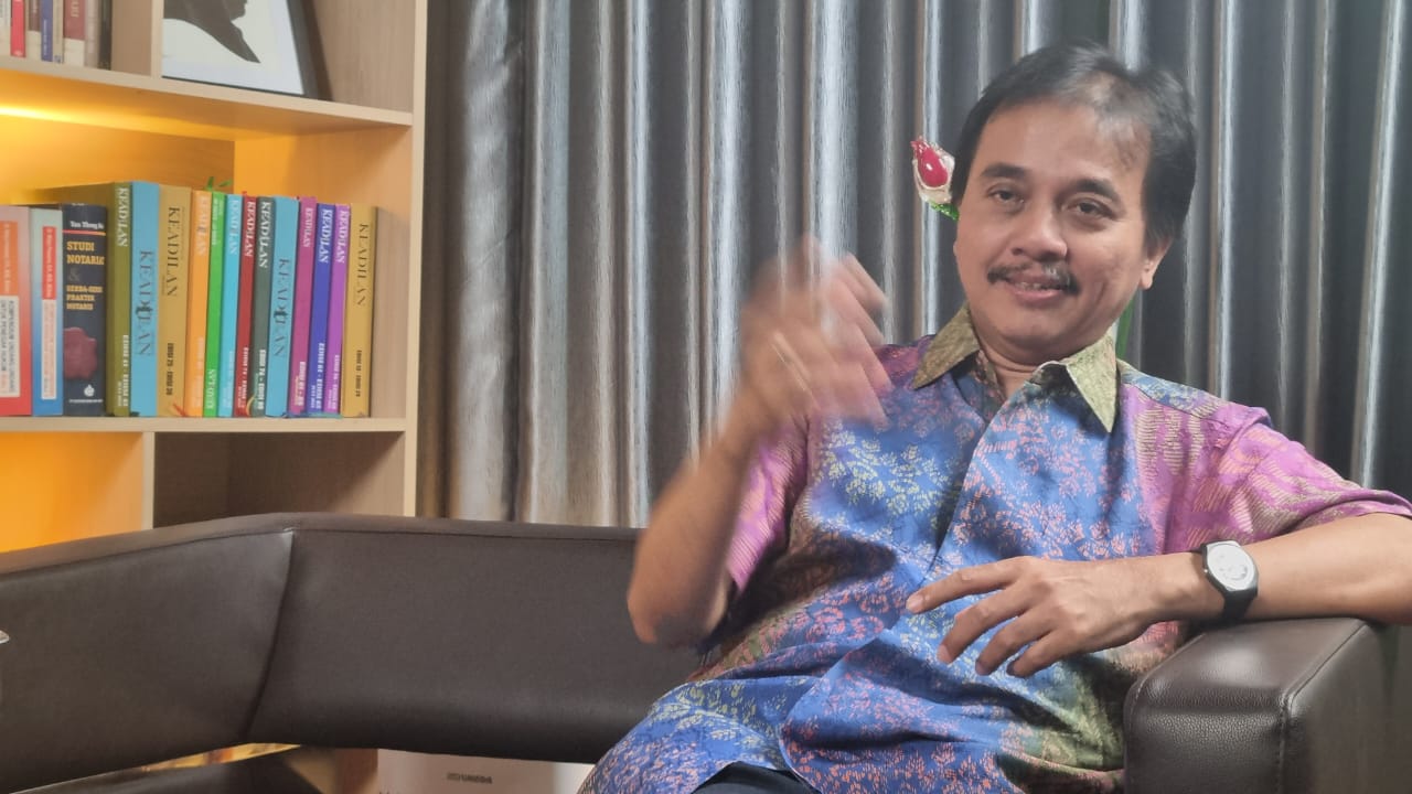 Roy Suryo Diperiksa Penyidik Kamneg Polda Metro Jaya 1