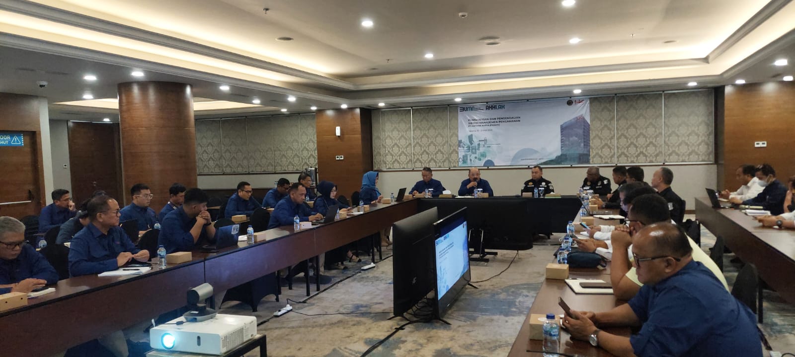 Ditpamobvit Korsabhara Baharkam Polri Gelar Wasdal Terkait Implementasi Sistem Manajemen Pengamanan di PT Hutama Karya 1