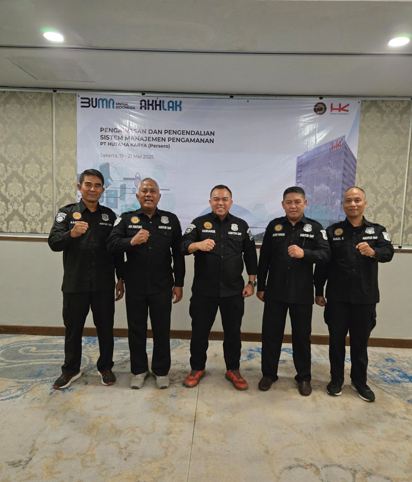 Ditpamobvit Korsabhara Baharkam Polri Gelar Wasdal Terkait Implementasi Sistem Manajemen Pengamanan di PT Hutama Karya 2